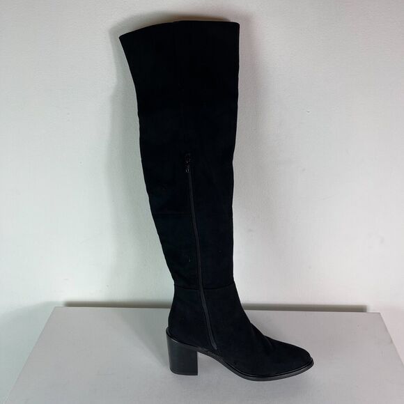 Seychelles Women's Paradise City Over-The-Knee Boot Black Size 7.5 - Picture 1 of 6